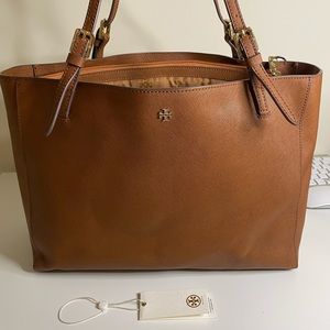 TORY BURCH York Buckle Tote, LUGGAGE